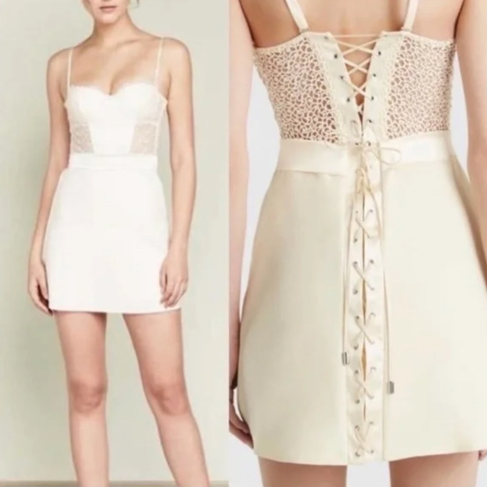 La Perla Macrame Corset Back Dress - Picture 2 of 8